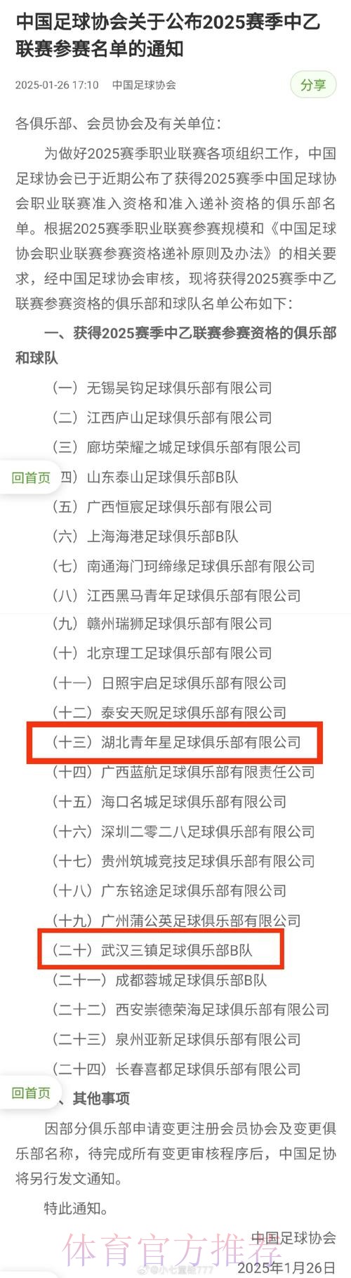 中国足球协会公布中乙中甲中超三大赛事奖项信息 中国足球协会公布中乙中甲中超三大赛事奖项信息